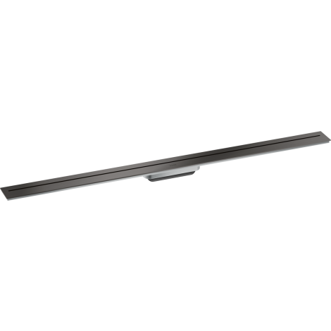 - Axor Drain Element zewnętrzny odpływu liniowego 120 cm, przyścienny czarny chrom szczotkowany 42529340 - 42529340 - Łazienki Szydłowski