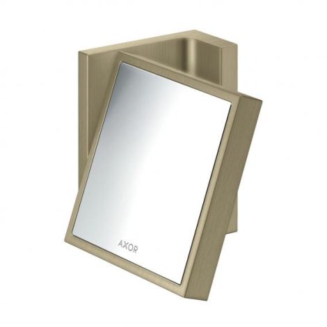- Axor Universal Rectangular Lustro kosmetyczne nikiel szczotkowany 42649820 - 42649820 - Łazienki Szydłowski