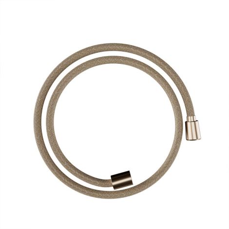  - HANSGROHE Designflex Tekstylny wąż prysznicowy 125 cm brąz szczotkowany 28220140 - 28220140 - Łazienki Szydłowski