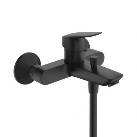  - HANSGROHE Logis bateria wannowa natynkowa czarny mat 71400670 - 71400670 - Łazienki Szydłowski