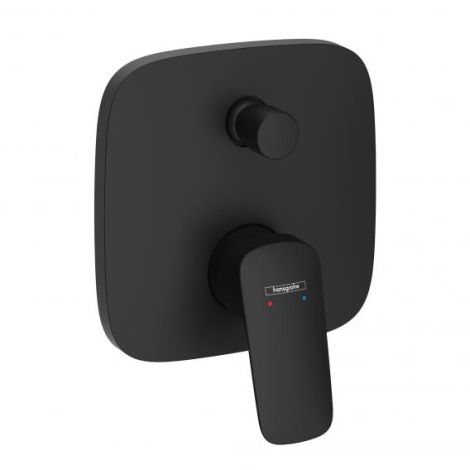  - HANSGROHE Logis bateria wannowa, czarny mat 71405670 - 71405670 - Łazienki Szydłowski