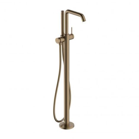 - HANSGROHE Tecturis S bateria wannowa, wolnostojąca brąz szczotkowany 73440140 - 73440140 - Łazienki Szydłowski