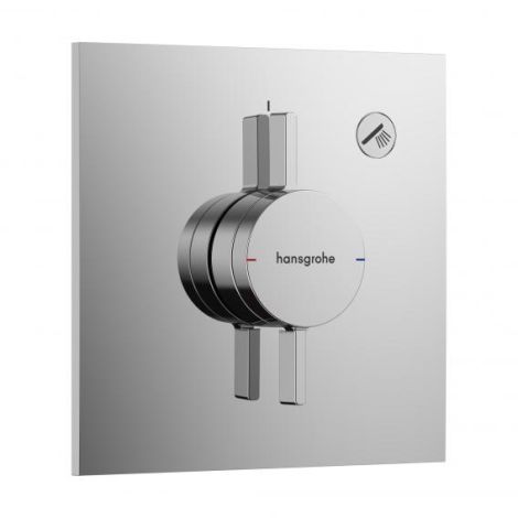  - HANSGROHE DuoTurn E Bateria z mieszaczem, podtynkowa do 1 odbiornika chrom 75617000 - 75617000 - Łazienki Szydłowski