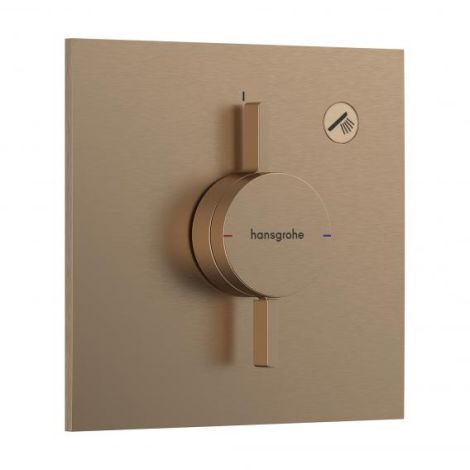  - HANSGROHE DuoTurn E Bateria z mieszaczem, podtynkowa do 1 odbiornika brąz szczotkowany 75617140 - 75617140 - Łazienki Szydłowski