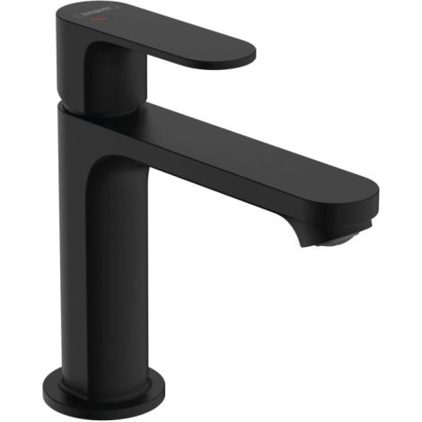 - HANSGROHE Rebris S bateria umywalkowa 110 CoolStart bez kompletu odpływowego czarny mat 72520670 - 72520670 - Łazienki Szydłowski