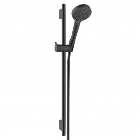  - HANSGROHE Vernis Blend zestaw prysznicowy 100 Vario z drążkiem prysznicowym czarny mat 26423670 - 26423670 - Łazienki Szydłowski