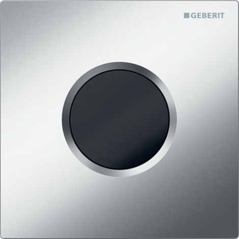  - GEBERIT Elektroniczny zawór spłukujący do pisuaru, zasilanie bateryjne, Typ 01, chrom-mat, easy-to-clean 116031JQ5 - 116.031.JQ.5 - Łazienki Szydłowski
