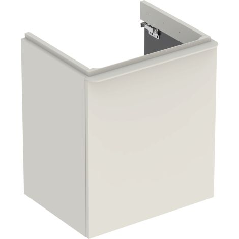- GEBERIT Smyle Square Szafka pod umywalkę 53,6 x 43,3 cm kolor szary piaskowy 500365JL1 - 500.365.JL.1 - Łazienki Szydłowski