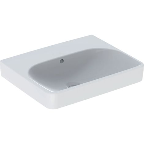 - GEBERIT Smyle Square Umywalka 55 x 44 cm biały połysk 501574001 - 501.574.00.1 - Łazienki Szydłowski