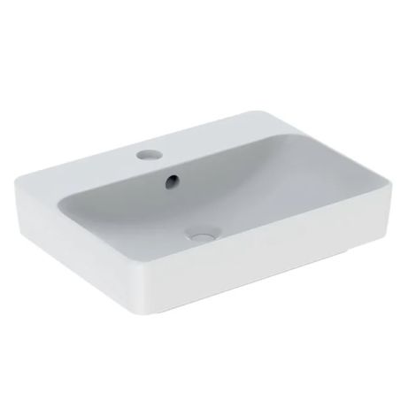 - GEBERIT Variform Umywalka nablatowa 60 x 45 cm biały połysk 500780012 - 500.780.01.2 - Łazienki Szydłowski