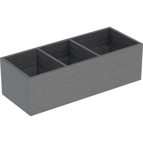 - GEBERIT Variform Wkład do szufladyn 18 x 37,3 cm kolor ciemnoszary, z powłoką melaminową 501157001 - 501.157.00.1 - Łazienki Szydłowski