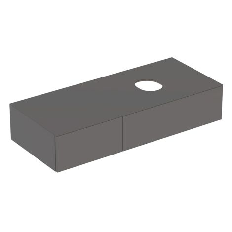 - GEBERIT Variform Szafka pod umywalkę stawianą na blat 120x51 cm kolor lava z powłoką melaminową 501172001 - 501.172.00.1 - Łazienki Szydłowski