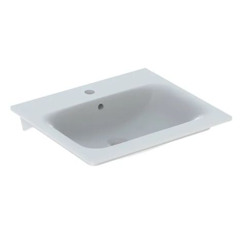  - GEBERIT Selnova Square Umywalka meblowa 55 x 48 cm biały połysk 500993001 - 500.993.00.1 - Łazienki Szydłowski