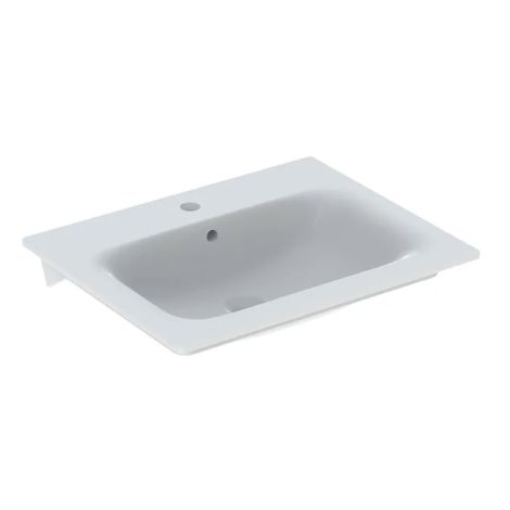  - GEBERIT Selnova Square Umywalka meblowa 60 x 48 cm biały połysk 500994001 - 500.994.00.1 - Łazienki Szydłowski