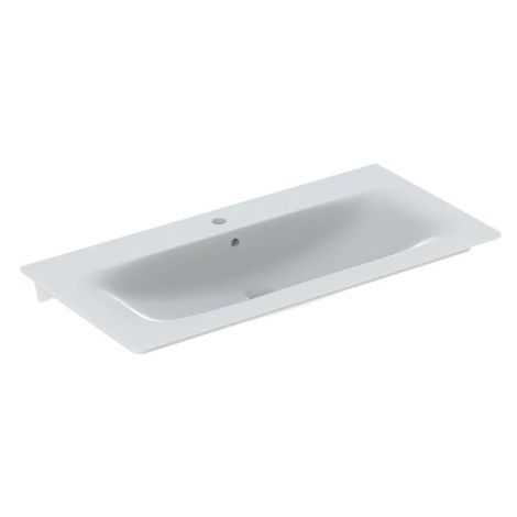  - GEBERIT Selnova Square Umywalka meblowa 100 x 48 cm biały połysk 500997001 - 500.997.00.1 - Łazienki Szydłowski