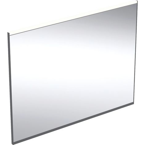 - GEBERIT Option Plus Square Podświetlane lustro 90 x 70 cm, czarny mat 502783141 - 502.783.14.1 - Łazienki Szydłowski