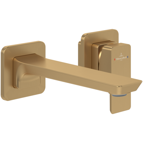 - Villeroy&Boch Subway 3.0 bateria umywalkowa brushed gold TVW11200700076 - TVW11200700076 - Łazienki Szydłowski