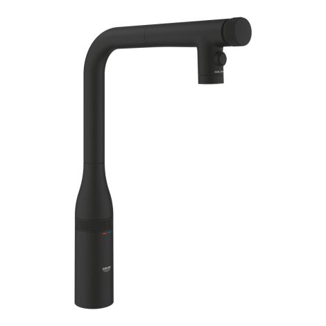 - GROHE-Essence bateria kuchenna z funkcja dotyku, kolor phantom black 31892KF0 - 31892KF0 - Łazienki Szydłowski
