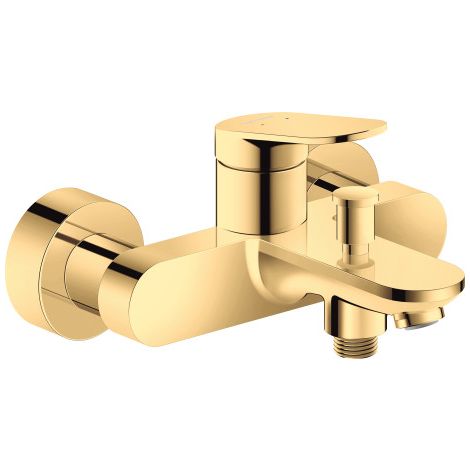  - DURAVIT Wave bateria wannowa natryskowa polerowane złoto WA5230000034 - WA5230000034 - Łazienki Szydłowski