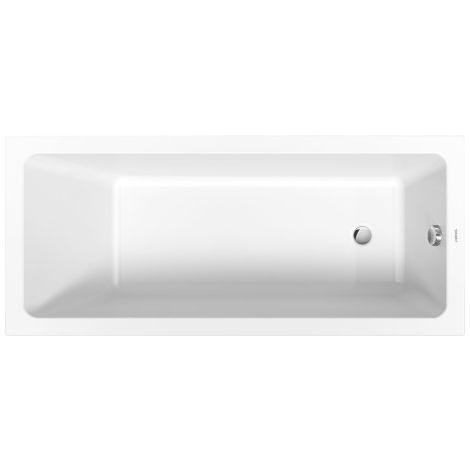 - Duravit No.1 wanna prostokątna 160x70 cm, do zabudowy biały połysk 700488000000000 - 700488000000000 - Łazienki Szydłowski