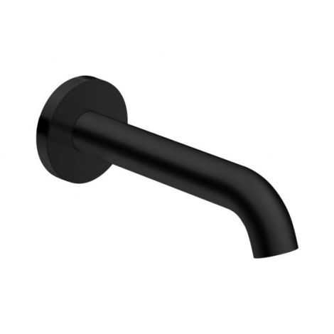 - DURAVIT C.1 Wylewka wannowa 20,5 cm czarny mat C15240010046 - C15240010046 - Łazienki Szydłowski