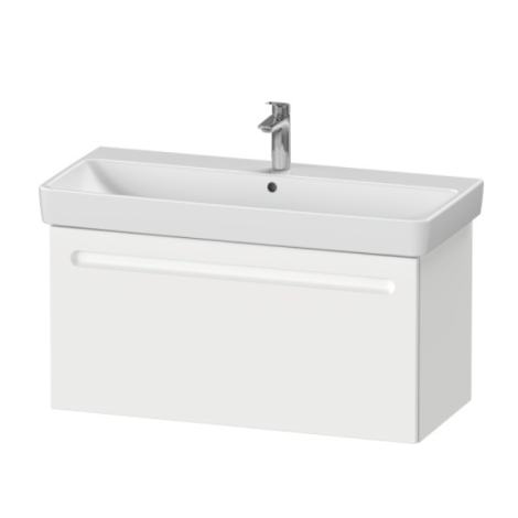  - Duravit No.1 szafka pod umywalkę 94x42,6 cm z 1 szufladą biały mat N14290018180000 - N14290018180000 - Łazienki Szydłowski