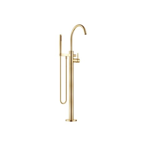 - DORNBRACHT META bateria wannowa wolnostojąca do montażu wolnostojącego z zestawem prysznicowym mosiądz szczotkowany 25863661-28 - 25863661-28 - Łazienki Szydłowski