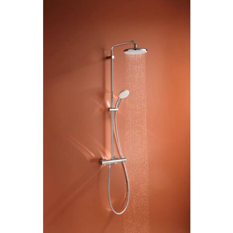  - GROHE- Tempesta System 210 System prysznicowy z termostatem chrom 26811001 - 26811001 - Łazienki Szydłowski
