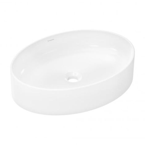  - HANSGROHE Xuniva D umywalka nablatowa 55 x 40 cm biały z SmartClean 61072450 - 61072450 - Łazienki Szydłowski
