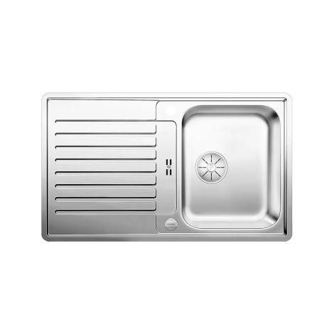 - BLANCO CLASSIC Pro 45 S-IF zlewozmywak 86x51 cm, odwracalny, korek auto., InFino, stal polerowana 523661 - 523661 - Łazienki Szydłowski