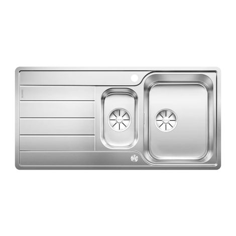  - BLANCO CLASSIMO 6 S-IF zlewozmywak 100x50 cm odwracalny, korek auto., PushControl, InFino, stal polerowana 525328 - 525328 - Łazienki Szydłowski