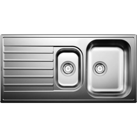  - BLANCO LIVIT II 6 S zlewozmywak 100x50 cm, odwracalny stal szczotkowana 526623 - 526623 - Łazienki Szydłowski