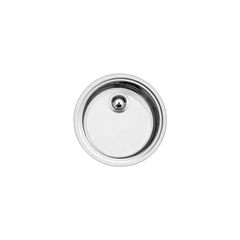 - BLANCO RONDOSOL-IF zlewozmywak śr 44,8 cm stal szczotkowana 514647 - 514647 - Łazienki Szydłowski