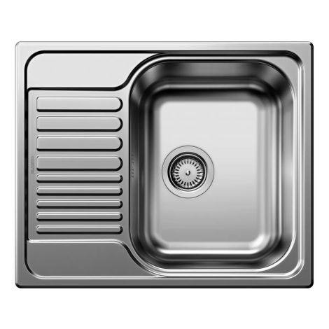 - BLANCO TIPO 45 S Mini zlewozmywak 60,5x50 cm odwracalny stal nierdzewna mat 516524 - 516524 - Łazienki Szydłowski