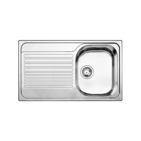 - BLANCO TIPO 45 S zlewozmywak 86x50 cm odwracalny stal nierdzewna mat 511942 - 511942 - Łazienki Szydłowski