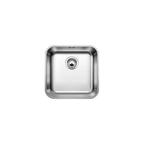 - BLANCO SUPRA 400-U zlewozmywak 43x43 cm stal szczotkowana 518201 - 518201 - Łazienki Szydłowski