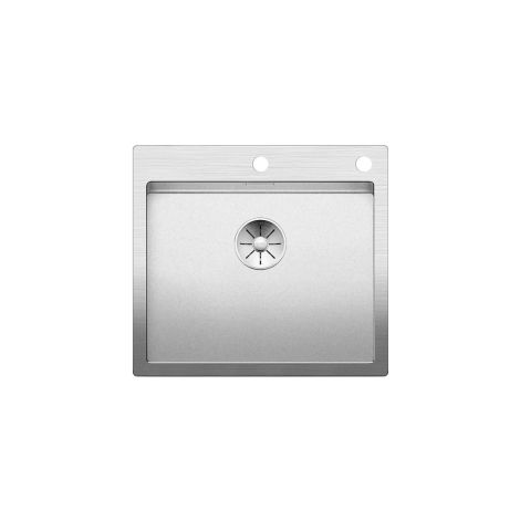  - BLANCO CLARON 500-IF/A zlewozmywak 56x51 cm, korek auto., InFino, PushControl, stal szlachetna Durinox 523393 - 523393 - Łazienki Szydłowski