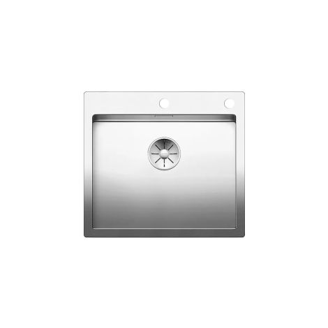  - BLANCO CLARON 500-IF/A zlewozmywak 56x51 cm, korek auto., InFino, PushControl, stal polerowana 521633 - 521633 - Łazienki Szydłowski