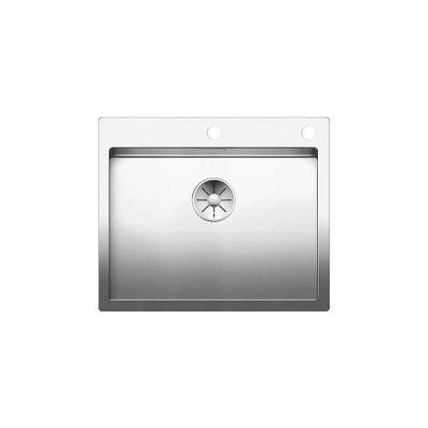  - BLANCO CLARON 550-IF/A zlewozmywak 61x51 cm, korek auto., InFino, PushControl, stal polerowana 521639 - 521639 - Łazienki Szydłowski