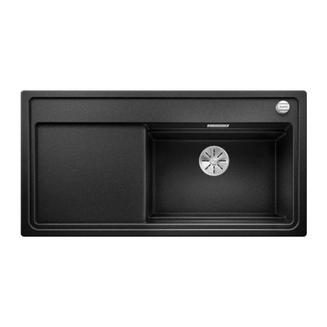  - BLANCO ZENAR XL 6 S-F SteamerPlus Silgranit antracyt prawa, korek auto., InFino, deska jesionowa, GN1/2, GN1/3 524082 - 524082 - Łazienki Szydłowski
