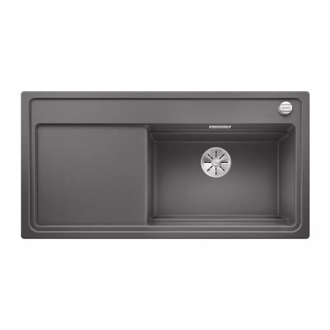  - BLANCO ZENAR XL 6 S-F SteamerPlus Silgranit szarość skały prawa, korek auto., InFino, deska jesionowa, GN1/2, GN1/3 524083 - 524083 - Łazienki Szydłowski