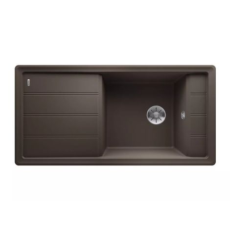  - BLANCO FARON XL 6 S Silgranit zlewozmywak 100x50 cm odwracalny, InFino kawowy 524812 - 524812 - Łazienki Szydłowski