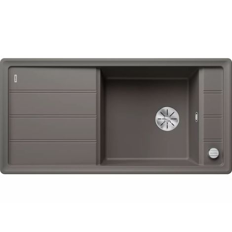  - BLANCO FARON XL 6 S Silgranit Zlewozmywak 100x50 cm odwracalny, korek auto., InFino wulkaniczny szary 527264 - 527264 - Łazienki Szydłowski