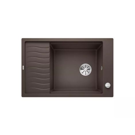 - BLANCO ELON XL 6 S-F Silgranit zlewozmywak 77x49 cm odwracalny, korek auto., InFino, kratka ociekowa kawowy 524859 - 524859 - Łazienki Szydłowski