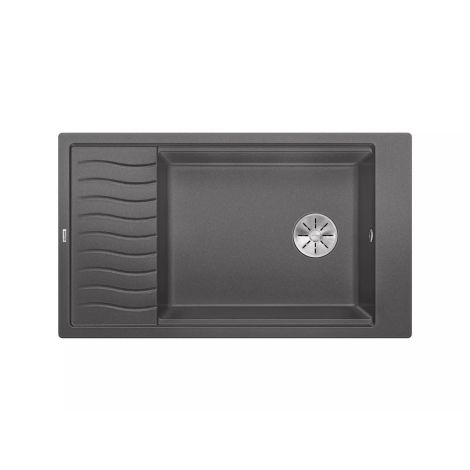 - BLANCO ELON XL 8 S Silgranit zlewozmywak 86x50 cm odwracalny, InFino, kratka ociekowa szarość skały 524871 - 524871 - Łazienki Szydłowski