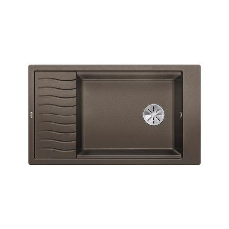 - BLANCO ELON XL 8 S Silgranit zlewozmywak 86x50 cm odwracalny, InFino, kratka ociekowa kawowy 524879 - 524879 - Łazienki Szydłowski