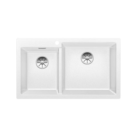  - BLANCO PLEON 9 Silgranit zlewozmywak 86 x 50 cm , InFino biały 523061 - 523061 - Łazienki Szydłowski