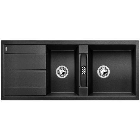  - BLANCO METRA 8 S Silgranit zlewozmywak 116x50 cm odwracalny antracyt 513071 - 513071 - Łazienki Szydłowski