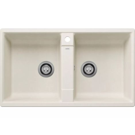  - BLANCO ZIA 9 Silgranit Zlewozmywak 86x50 cm delikatny biały 527210 - 527210 - Łazienki Szydłowski