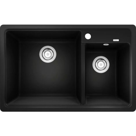  - BLANCO LEGRA 8 Silgranit zlewozmywak 78x50 cm czarny 526223 - 526223 - Łazienki Szydłowski
